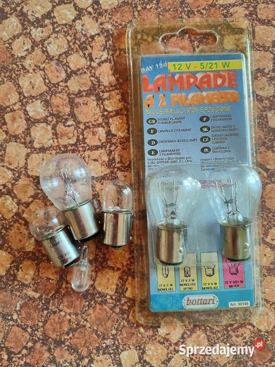 Żarówki samochodowe dwuświatłowe P215W Bottari