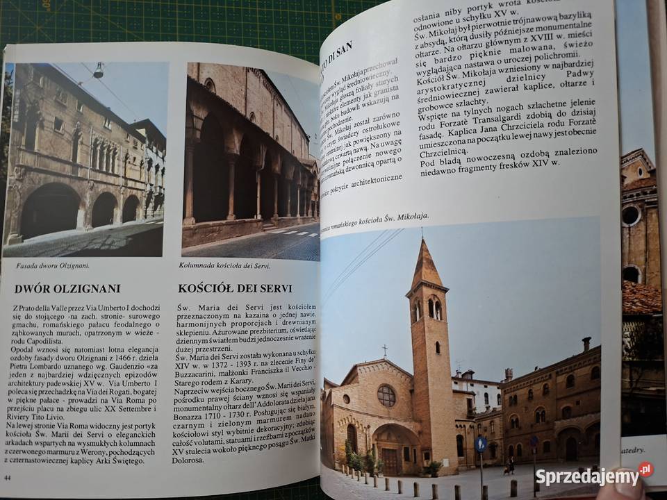 Padwa Miasto świętego Cesira Gasparotto Mapy i przewodniki Kraków sprzedam