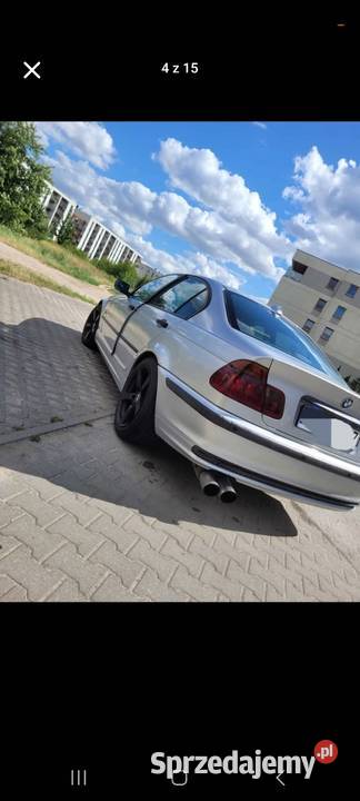 Bmw e46 m43tu LPG popcorn radio android benzyna+LPG Łódź