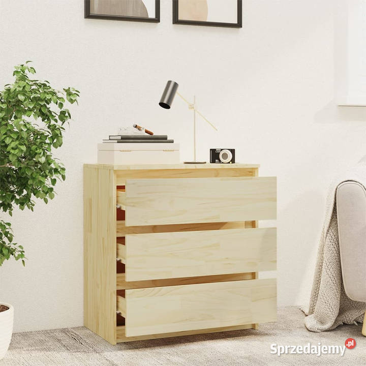 Szafka nocna 60x36x64 lite drewno sosnowe Nocne Warszawa