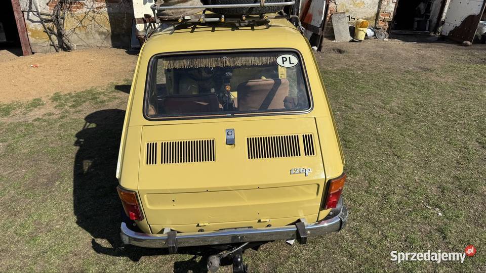 Fiat 126 st pierwsza wersja 1978r do dokończenia nieuszkodzony sprzedam