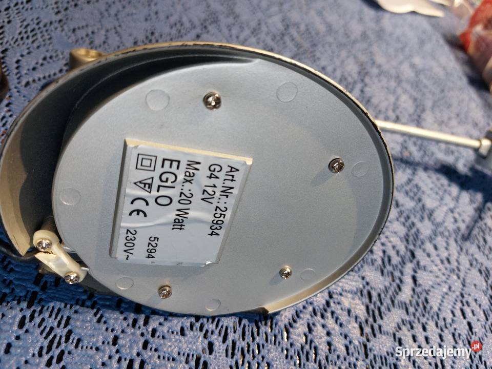 Lampka biurkowa halogenowa 20 W sprzedam