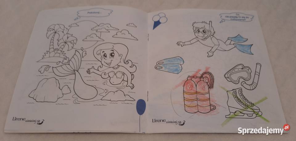 Książeczka kids Lirene uśmiechnij się Książeczki Czeladź sprzedam