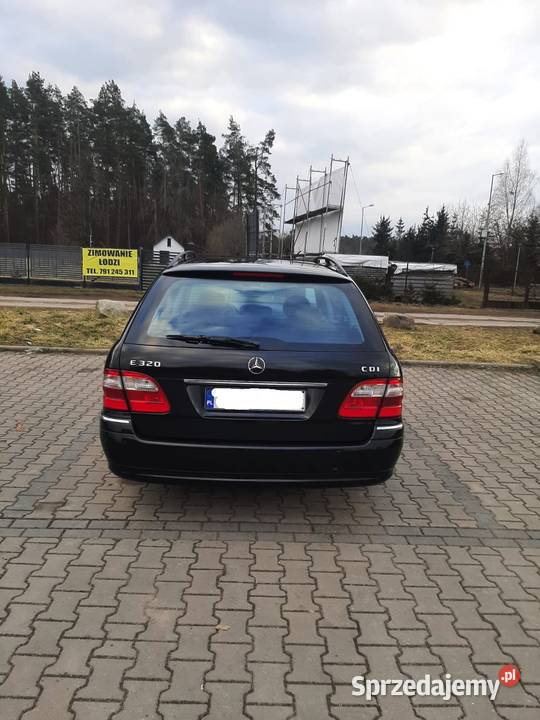 Mercedes E W211 Designo 320 CDI Avantgarde reflektory ksenonowe Samochody osobowe
