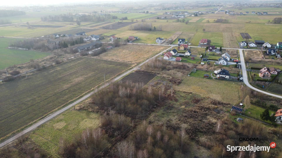 Działka budowalana 1448 m2 Oblęgorek gmStrawczyn Sprzedaż sprzedam
