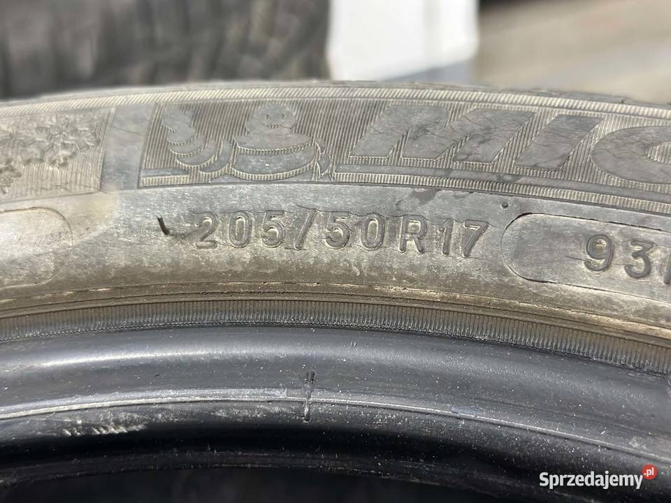Opony Zimowe 205 50 17 Michelin Alipin komplet 50 Samochodowe podkarpackie Harta