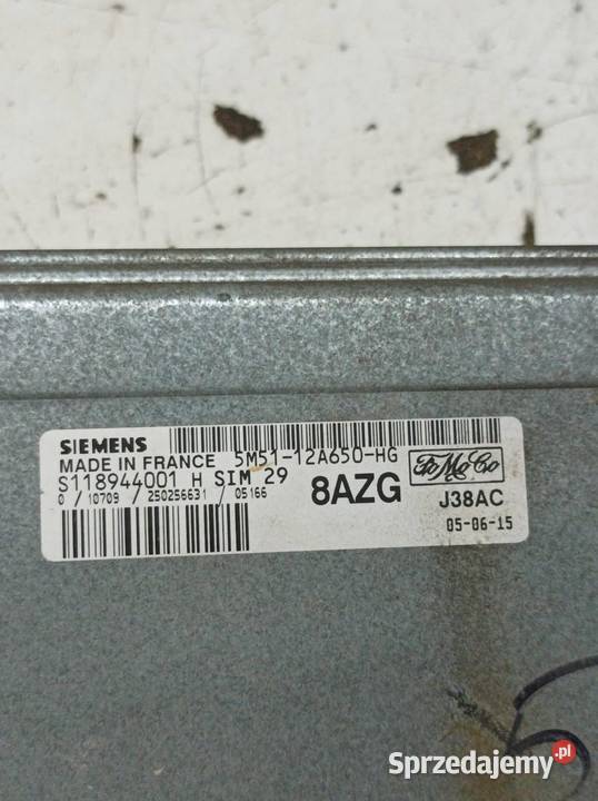 STEROWNIK SILNIKA 5M5112A650HG Ford Focus Mk2