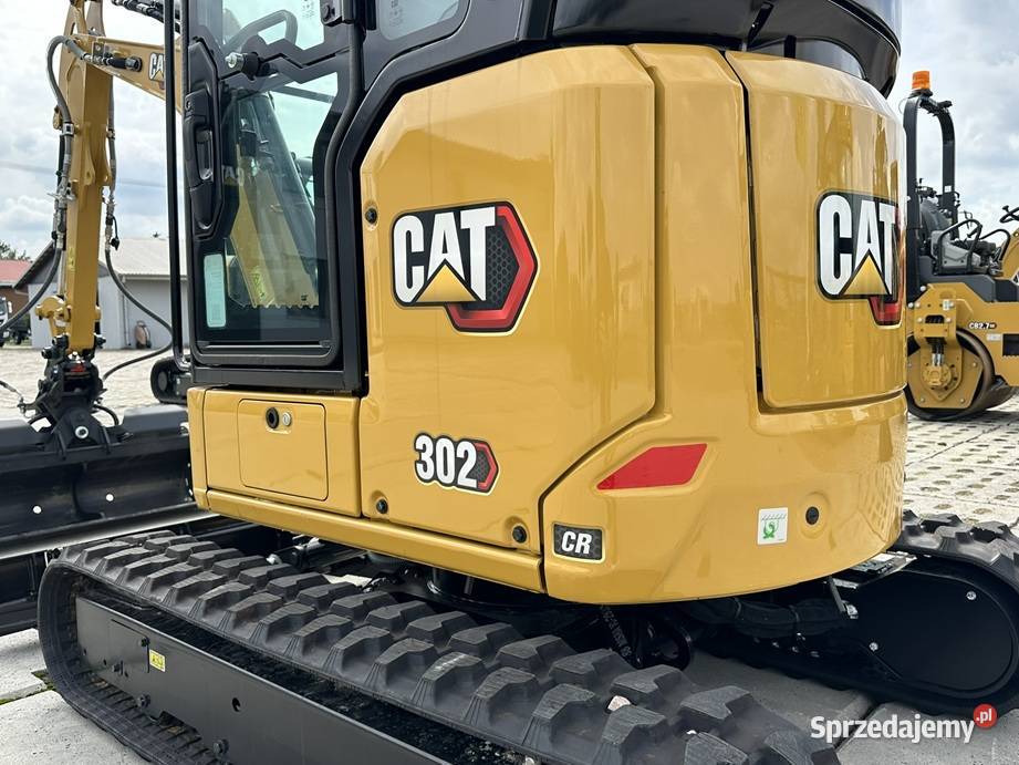 FABRYCZNIE NOWA MINIKOPARKA CATERPILLAR 302 CR