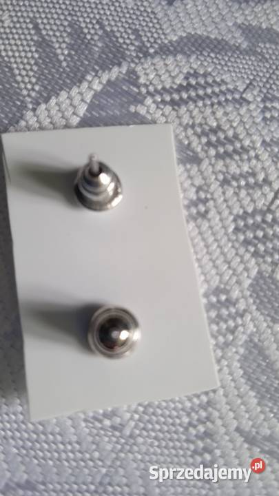 POSREBRZANE NOWE KOLCZYKI Z PODKOWĄ NA SZCZĘŚCIE posrebrzane Piła