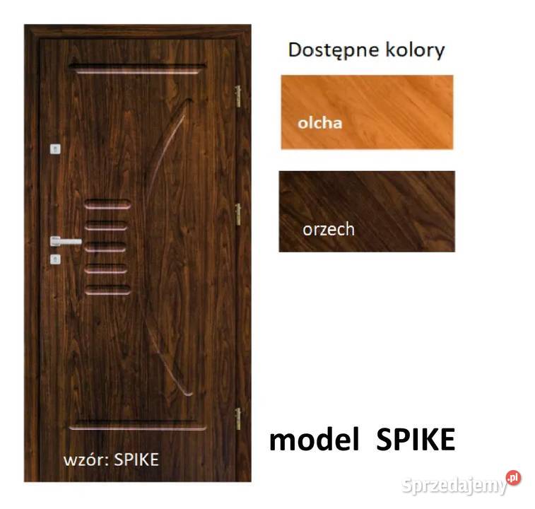 Drzwi zewnętrzne wejściowe metalowe i drewniane Myszków sprzedam