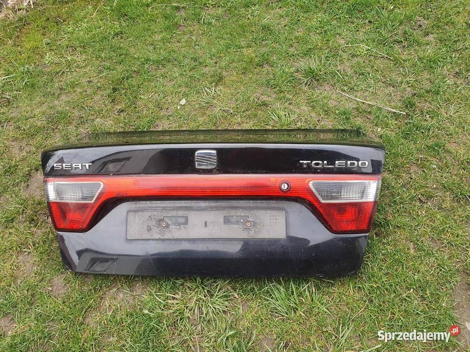 Klapa tylna bagażnika Seat Toledo II 9805 czarna małopolskie