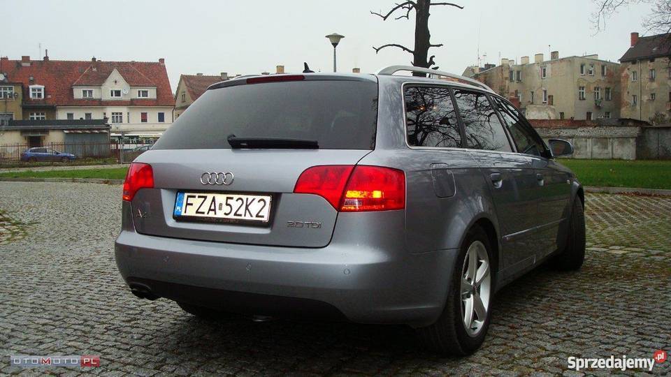 Audi A4 B7 Full S Line Navi Skóra Bi Xenon aluminiowe felgi Głogów