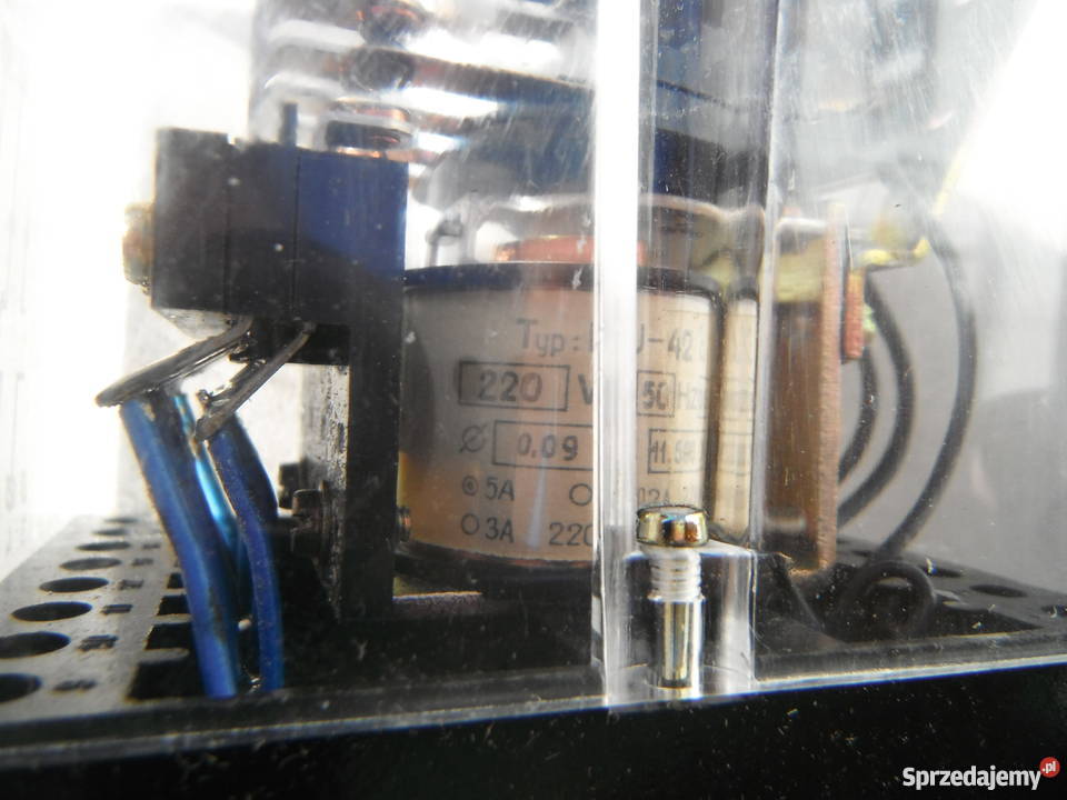 Przekaźnik RU400 220V 50Hz Nowe RU4222204 Produkcja Chlewiska