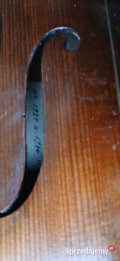 Skrzypce Sarasate Wilhelm Theobald Kraków