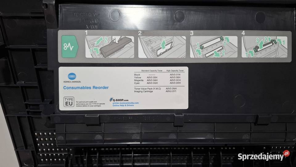 Drukarka laserowa kolorowa Konica Minolta Czeladź