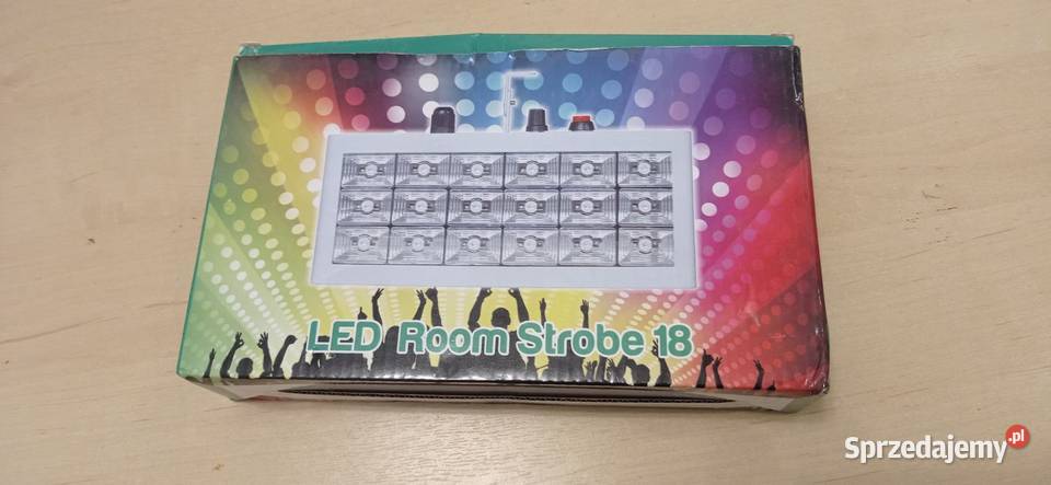 Kolorofon stroboskop trzy kolory disco reflektor zachodniopomorskie Drawsko Pomorskie