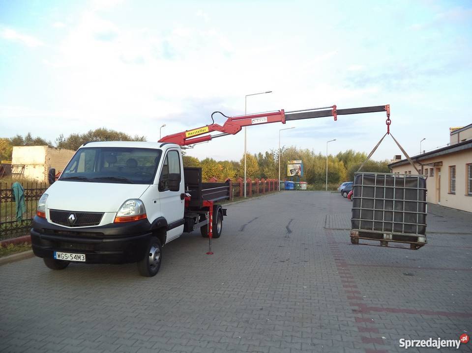 Renault Mascott HDS Dzwig Zuraw Kiper Wywrot radio / CD Samochody dostawcze Gostynin