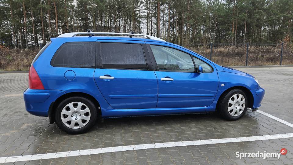 Peugeot 307SW 16HDI Klima Panorama oszczędny manualna Białystok
