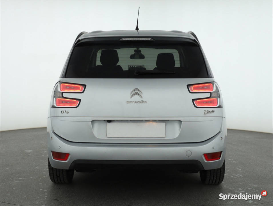 Citroen C4 Grand Picasso 16 HDi srebrny C4 Grand Picasso Samochody osobowe