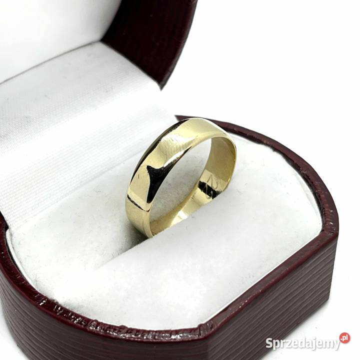 Złota Obrączka Próby 585 409g Rozmiar 23 Biżuteria Elbląg sprzedam