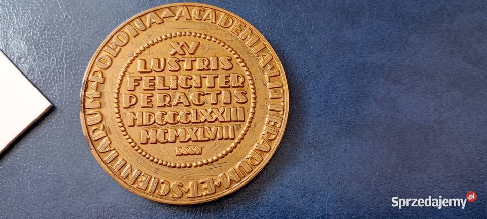 Stare monety Medal Mikołaj Kopernik 1948 Polska Lesko