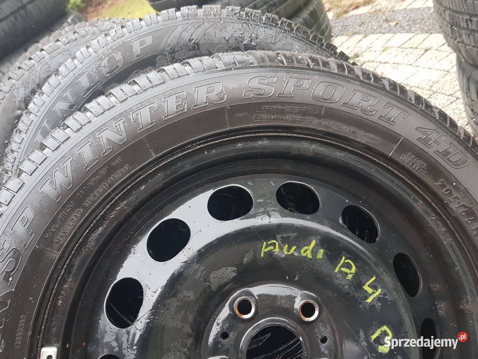 Sprzedam felgi do AudiVwSeatSkoda 6Jx16 ET48 osobowe Koluszki sprzedam