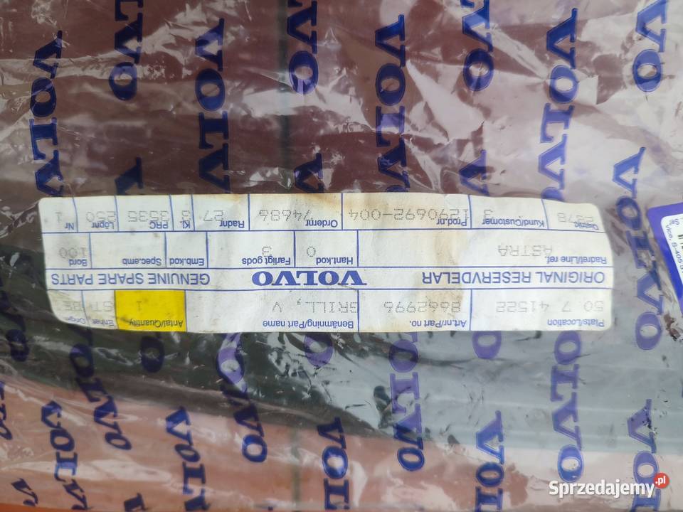 Volvo XC90 kratka zderzaka OE 8662996 pomorskie Słupsk sprzedam