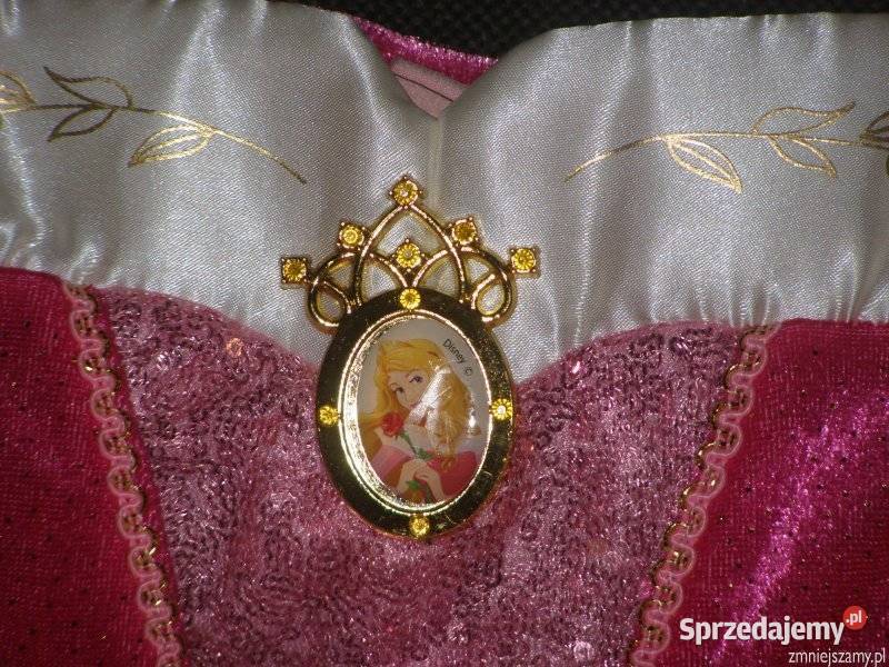 Strój kostium przebranie AURORA ŚPIĄCA KRÓLEWNA