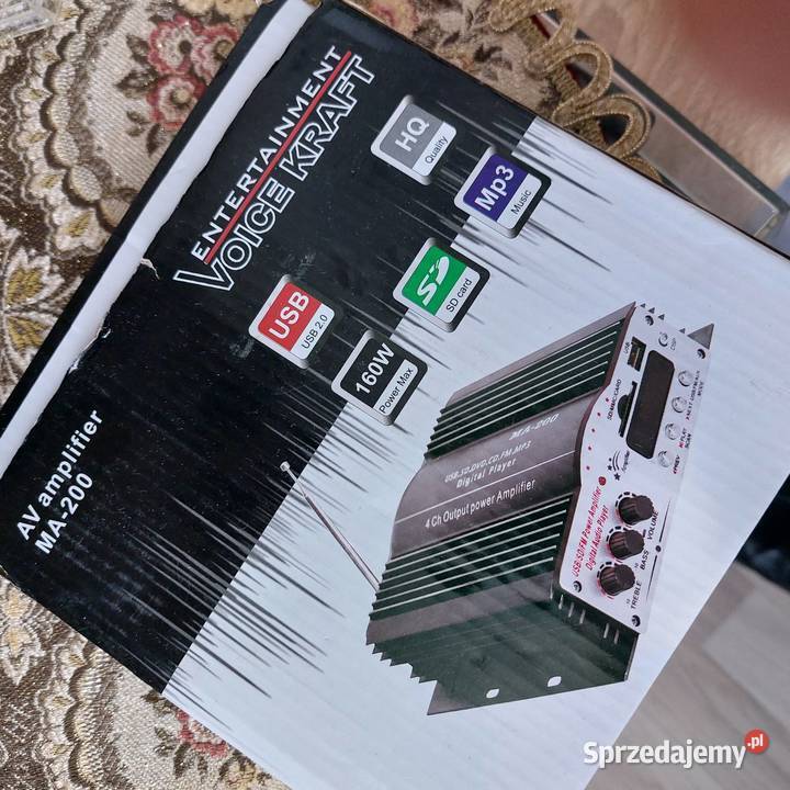 WzmacniaczeKino domoweKoloroform inne Skierniewice