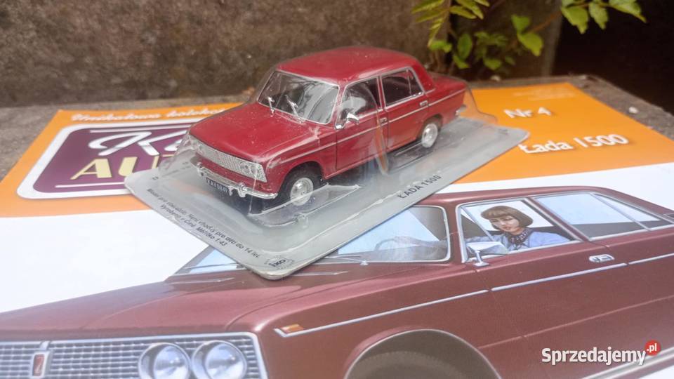 ŁADA 1500 sedan deagostini 143 kultowe auta PRL Warszawa
