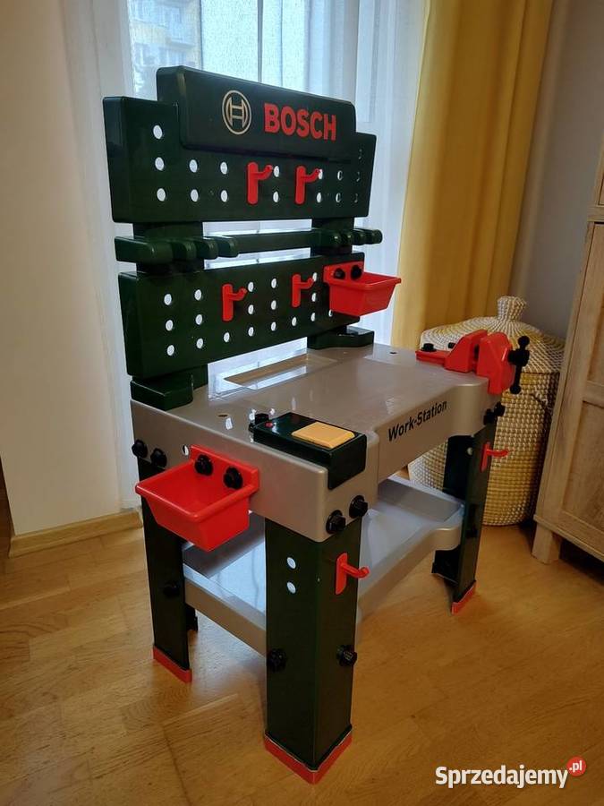 Warsztat dziecięcy Bosch Klein z akcesoriami Rzeszów sprzedam