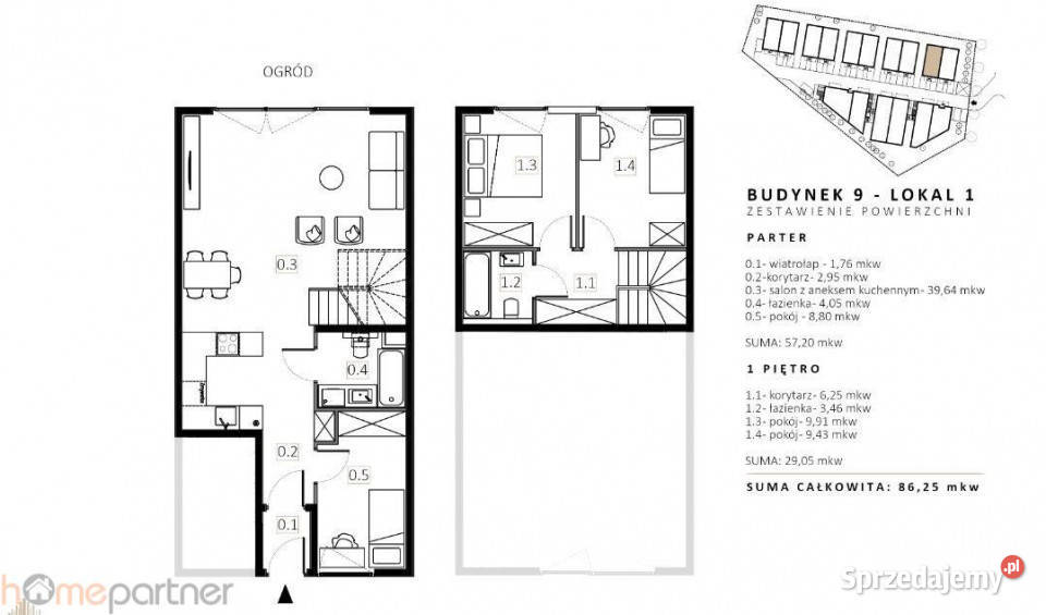 sprzedaży mieszkania 8625m2 3pokojowe Wrocław