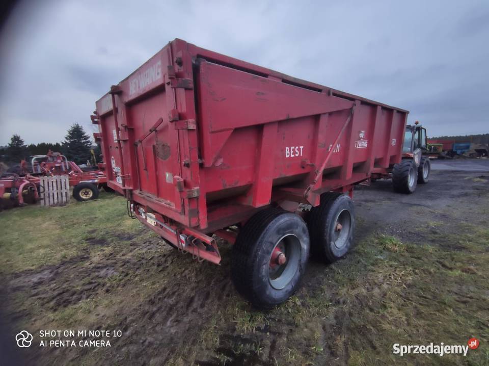 Przyczepa 14T Heywang Miro Łobżenica