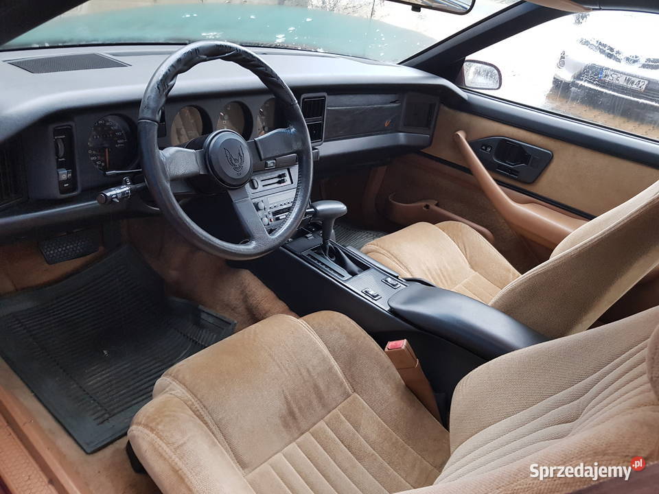 Syndyk sprzeda samochód marki Pontiac Firebird Warszawa