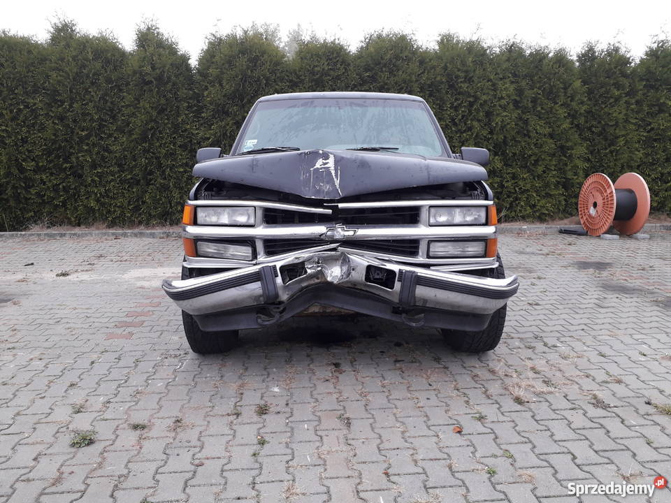 Okazja uszkodzony tanio chevrolet suburban 65 te relingi dachowe śląskie Sosnowiec