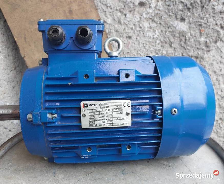 Silnik elektryczny 22 kW 1420 obr Wałek 28 mm
