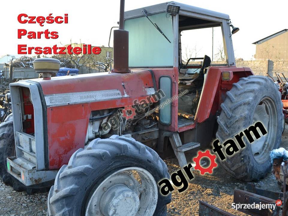 Massey Ferguson 592 części skrzynia biegów oś Byków