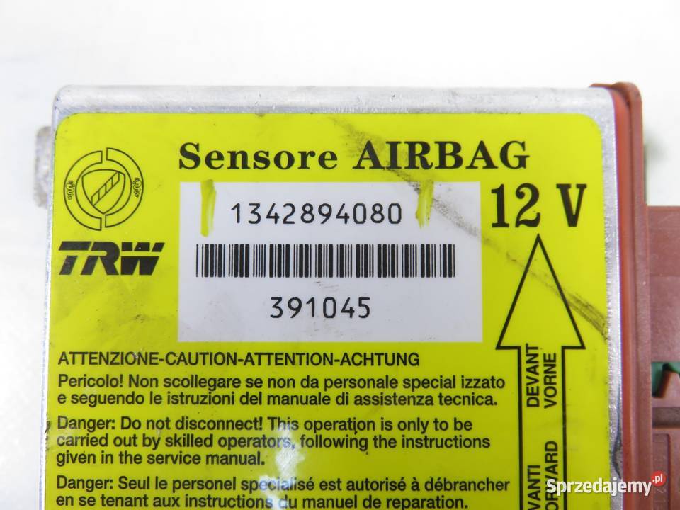 MODUŁ AIRBAG PEUGEOT BOXER II 1342894080