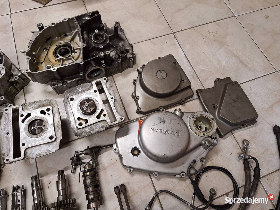 Hyosung GV 125 Aquila silnik części kapa Jelenia Góra