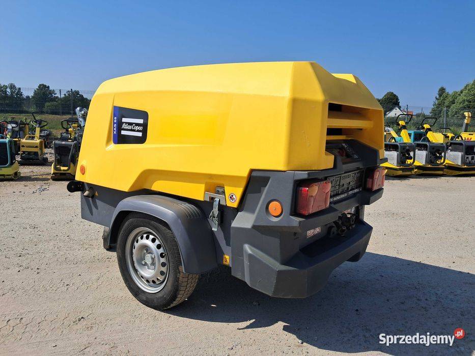 Kompresor Śrubowy ATLAS COPCO XAS 88 18r 50 66 dolnośląskie