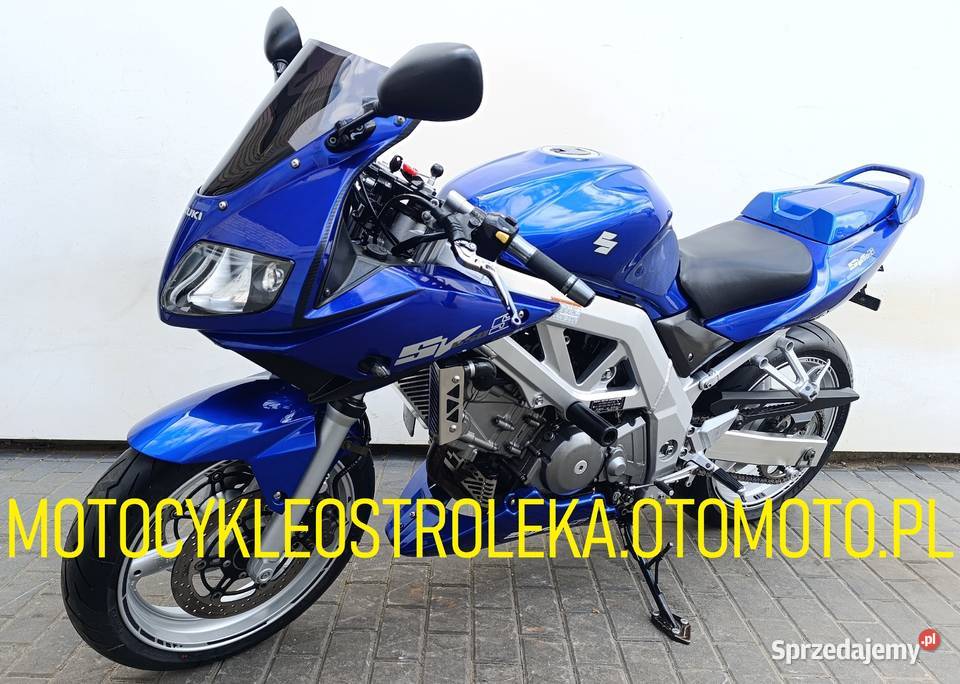 Suzuki SV 650 mocno doinwestowana SV650 2004 mazowieckie Ostrołęka
