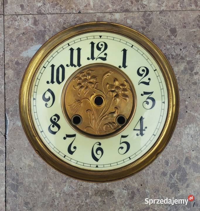 564 Tarcza zegara GB Becker tzw porcelanka ecru Tczew