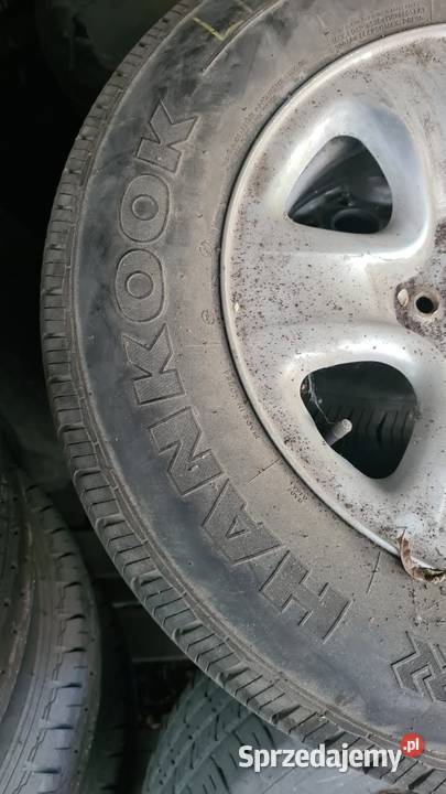 Sprzedam 4 używane opony 22570 R16 ze stalowymi Częstochowa sprzedam