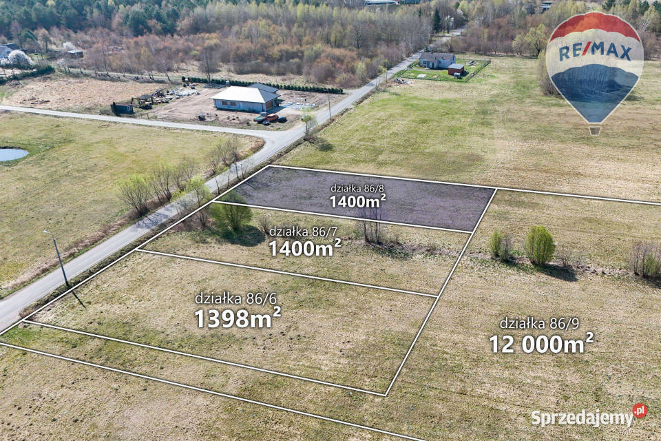 Działka 1400 m2 z warunkami zabudowy gmWłocławek