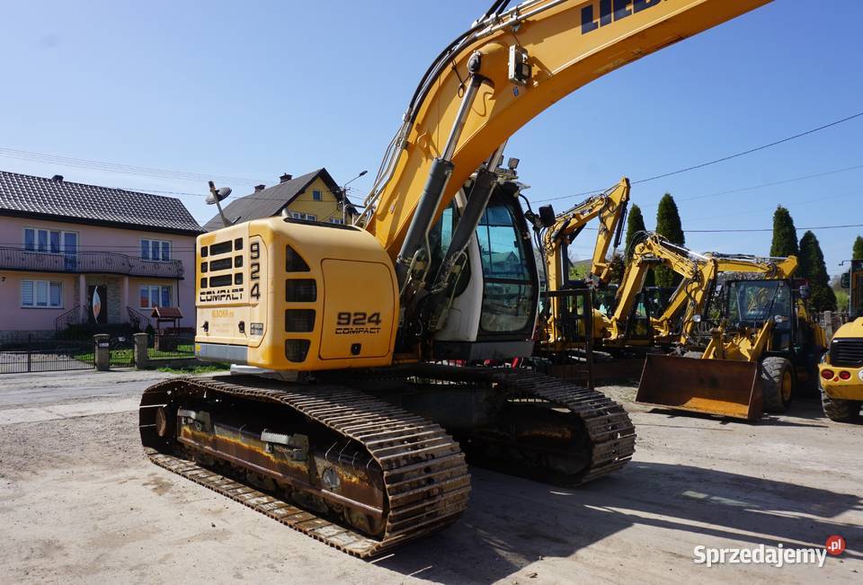 Koparka gąsienicowa Liebherr R 924 compact 2014