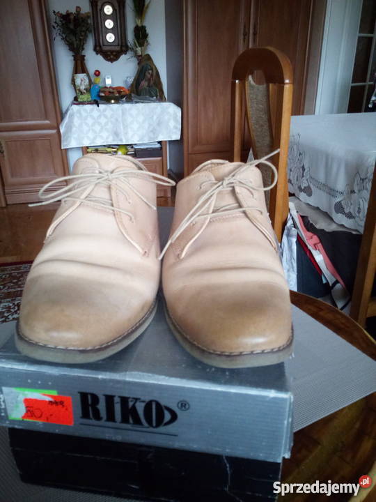 pantofle skórzane riko lubelskie