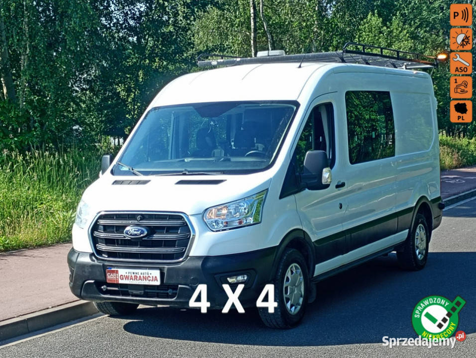Ford Transit 7osób 4x4awd doka bagaznik dachowy Chełm Śląski