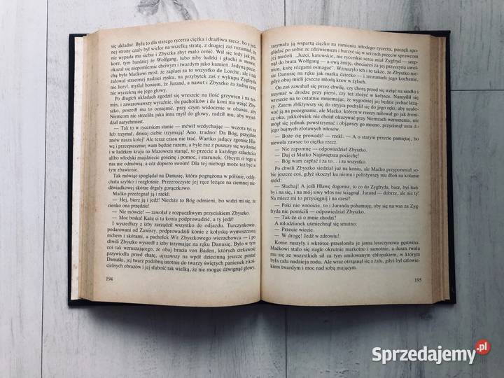 Krzyżacy 2 tomy Henryk Sienkiewicz Wydawnictwo Łódź