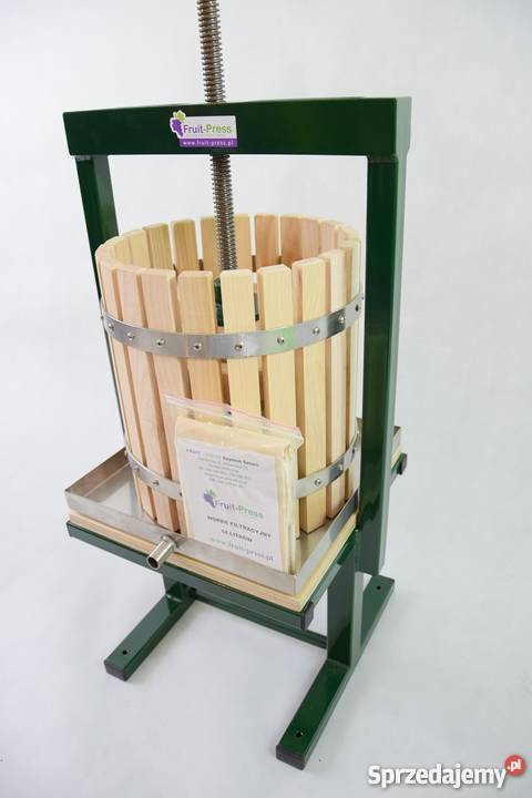 Prasa do owoców wyciskarka do soku winogron cydr Cisownica