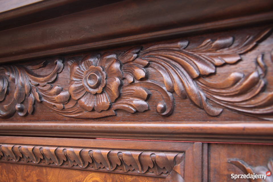 Reprezentacyjny komplet gabinetowy z 1920 roku dolnośląskie Wrocław